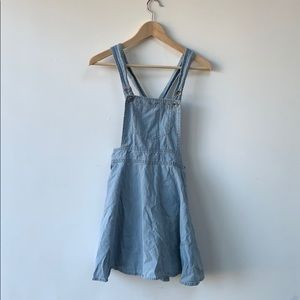 Overall Dress Light Demin with Pockets Large